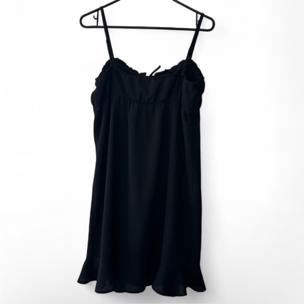 ASOS Classic Black Ruffle Dress - Picture 4 of 4
